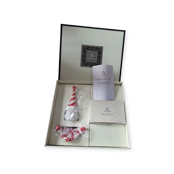 Party Lite Santa Tea lite Gift Set - Picture 2 of 10
